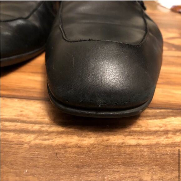 Salvatore Ferragamo Black Leather Loafers main image 14
